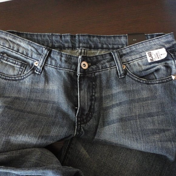 West 49 medium wash denim skinny jeans pants Sz 7 - Picture 4 of 8